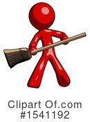 Red Design Mascot Clipart #1541192 by Leo Blanchette