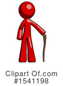 Red Design Mascot Clipart #1541198 by Leo Blanchette