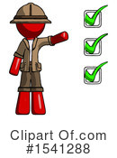 Red Design Mascot Clipart #1541288 by Leo Blanchette