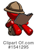 Red Design Mascot Clipart #1541295 by Leo Blanchette