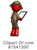 Red Design Mascot Clipart #1541300 by Leo Blanchette