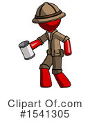 Red Design Mascot Clipart #1541305 by Leo Blanchette