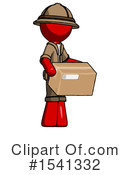 Red Design Mascot Clipart #1541332 by Leo Blanchette