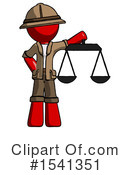 Red Design Mascot Clipart #1541351 by Leo Blanchette