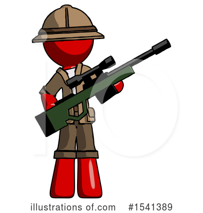 Royalty-Free (RF) Red Design Mascot Clipart Illustration by Leo Blanchette - Stock Sample #1541389