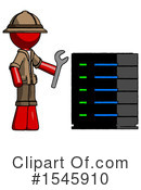 Red Design Mascot Clipart #1545910 by Leo Blanchette