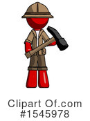 Red Design Mascot Clipart #1545978 by Leo Blanchette