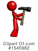 Red Design Mascot Clipart #1545982 by Leo Blanchette