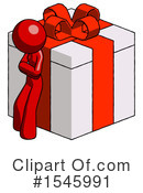 Red Design Mascot Clipart #1545991 by Leo Blanchette
