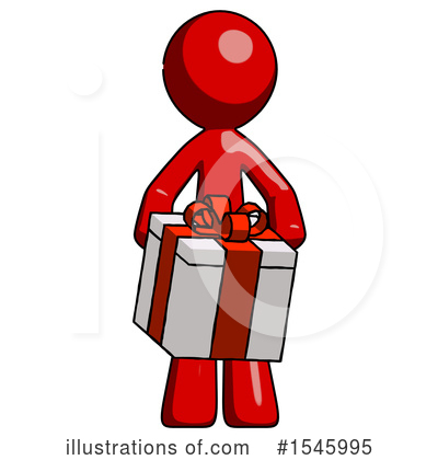 Royalty-Free (RF) Red Design Mascot Clipart Illustration by Leo Blanchette - Stock Sample #1545995