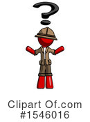 Red Design Mascot Clipart #1546016 by Leo Blanchette