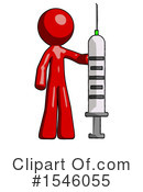 Red Design Mascot Clipart #1546055 by Leo Blanchette