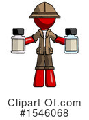 Red Design Mascot Clipart #1546068 by Leo Blanchette