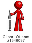 Red Design Mascot Clipart #1546097 by Leo Blanchette