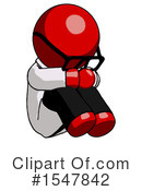 Red Design Mascot Clipart #1547842 by Leo Blanchette