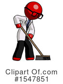 Red Design Mascot Clipart #1547851 by Leo Blanchette