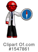 Red Design Mascot Clipart #1547861 by Leo Blanchette