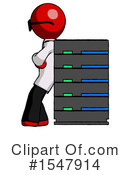 Red Design Mascot Clipart #1547914 by Leo Blanchette