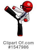 Red Design Mascot Clipart #1547986 by Leo Blanchette