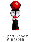 Red Design Mascot Clipart #1548055 by Leo Blanchette