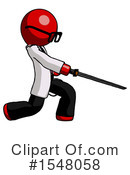 Red Design Mascot Clipart #1548058 by Leo Blanchette