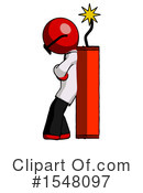 Red Design Mascot Clipart #1548097 by Leo Blanchette