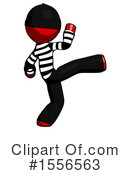 Red Design Mascot Clipart #1556563 by Leo Blanchette