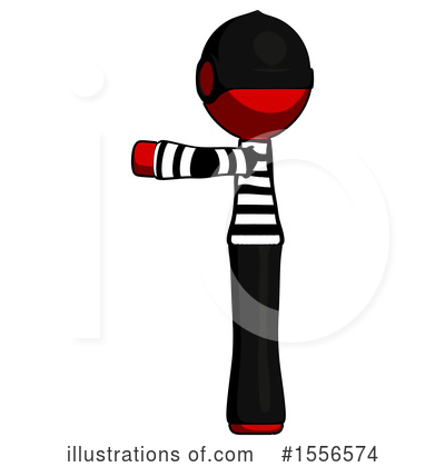 Royalty-Free (RF) Red Design Mascot Clipart Illustration by Leo Blanchette - Stock Sample #1556574