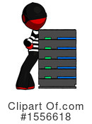 Red Design Mascot Clipart #1556618 by Leo Blanchette