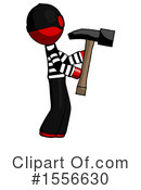 Red Design Mascot Clipart #1556630 by Leo Blanchette