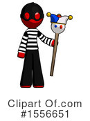 Red Design Mascot Clipart #1556651 by Leo Blanchette