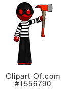 Red Design Mascot Clipart #1556790 by Leo Blanchette