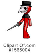 Red Design Mascot Clipart #1565004 by Leo Blanchette