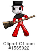 Red Design Mascot Clipart #1565022 by Leo Blanchette