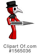 Red Design Mascot Clipart #1565036 by Leo Blanchette