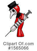 Red Design Mascot Clipart #1565066 by Leo Blanchette