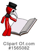 Red Design Mascot Clipart #1565082 by Leo Blanchette