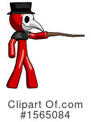 Red Design Mascot Clipart #1565084 by Leo Blanchette