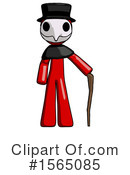 Red Design Mascot Clipart #1565085 by Leo Blanchette