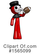Red Design Mascot Clipart #1565099 by Leo Blanchette