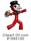 Red Design Mascot Clipart #1565100 by Leo Blanchette