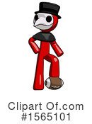 Red Design Mascot Clipart #1565101 by Leo Blanchette