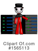 Red Design Mascot Clipart #1565113 by Leo Blanchette