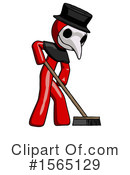 Red Design Mascot Clipart #1565129 by Leo Blanchette