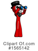 Red Design Mascot Clipart #1565142 by Leo Blanchette