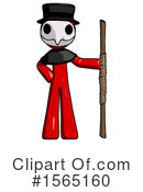 Red Design Mascot Clipart #1565160 by Leo Blanchette