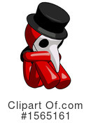 Red Design Mascot Clipart #1565161 by Leo Blanchette