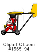 Red Design Mascot Clipart #1565194 by Leo Blanchette