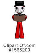 Red Design Mascot Clipart #1565200 by Leo Blanchette