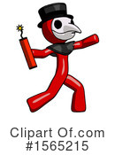 Red Design Mascot Clipart #1565215 by Leo Blanchette